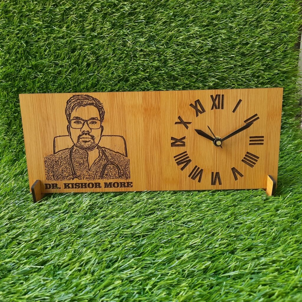Personalised Desktop Wall Clock