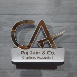Desk Nameplate