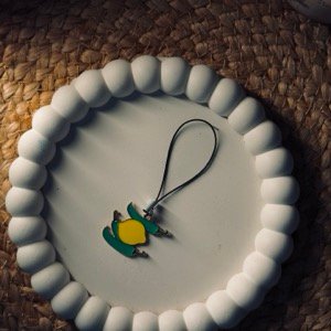 Limbu Mirchi Mobile Charm