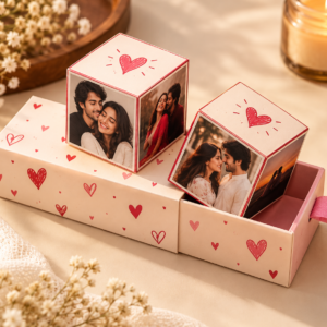 POP up cube box of 2 cubes